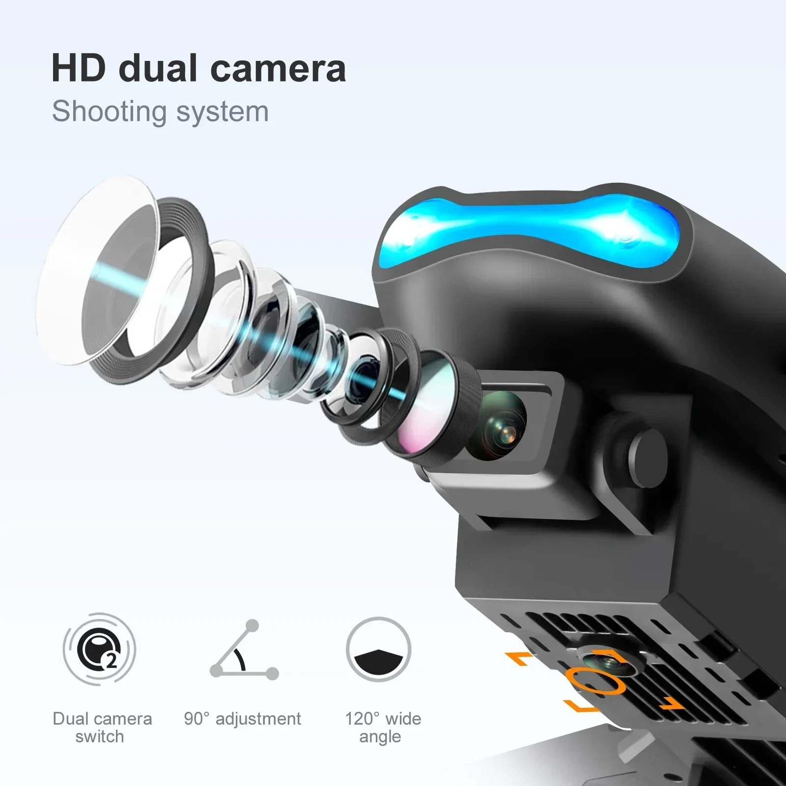 Drone Baru E99 Pro HD 4K Kamer - Drone Controller Screen ulasan dan harga