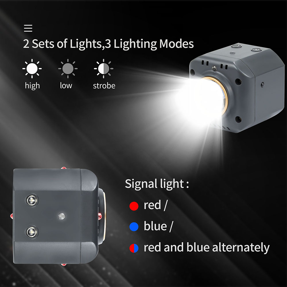 Lampu Sorot Malam 300LM Kecera - Drone Strobe Light ulasan dan harga