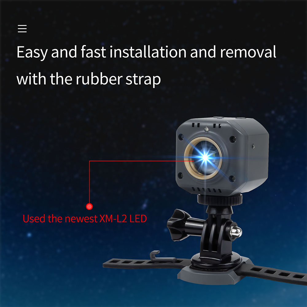 Lampu Sorot Malam 300LM Kecera - Drone Strobe Light ulasan dan harga